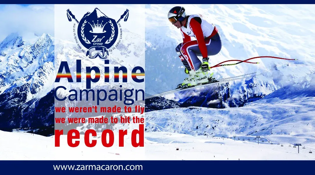 برگزاری کمپین alpine به حمایت گروه زر